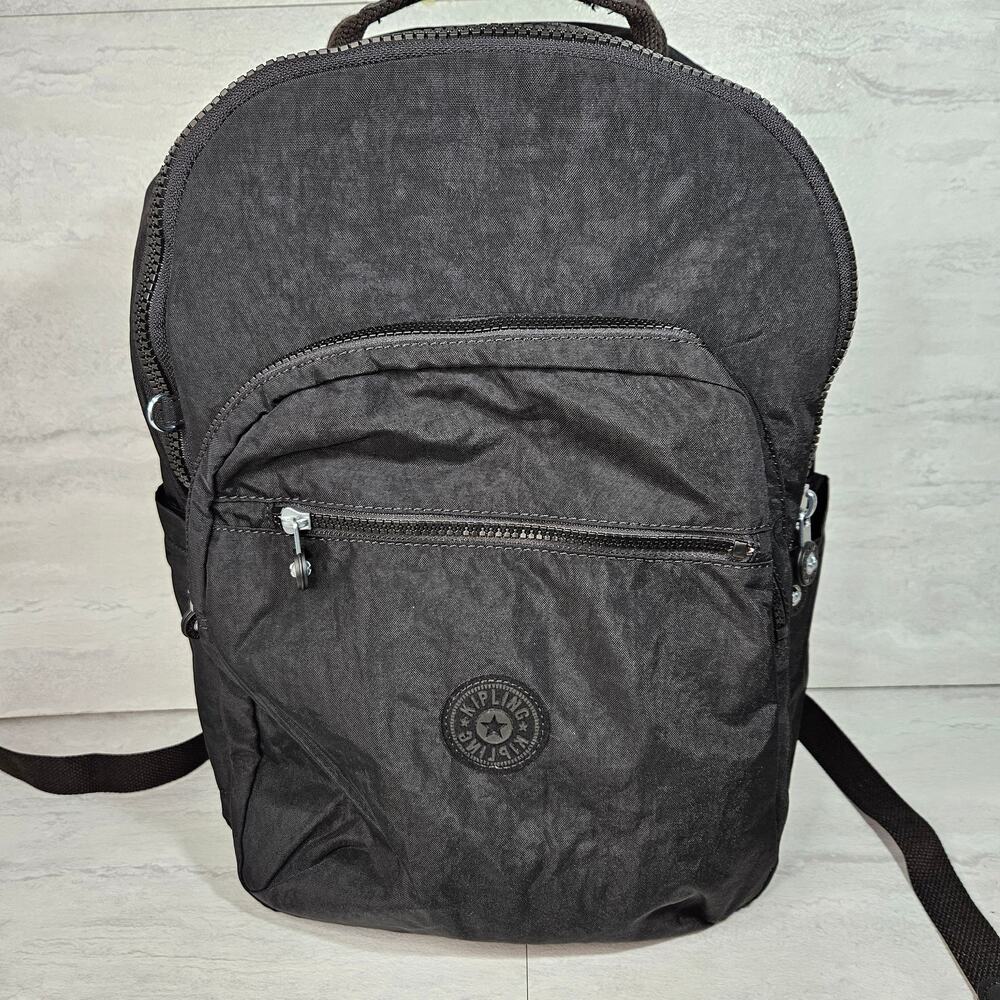 Kipling Seoul Black 15” Large Laptop Padded School Backpack
